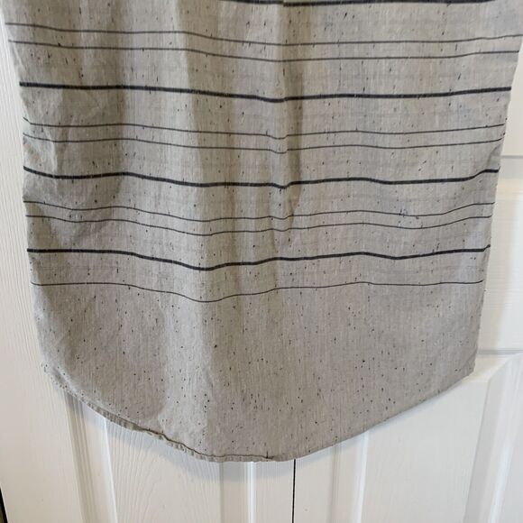 Billabong ZZ Mens Shirt Size L Short Sleeve Cotton Textured Print Button-Down - Picture 5 of 10